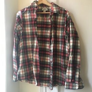 Plaid button up